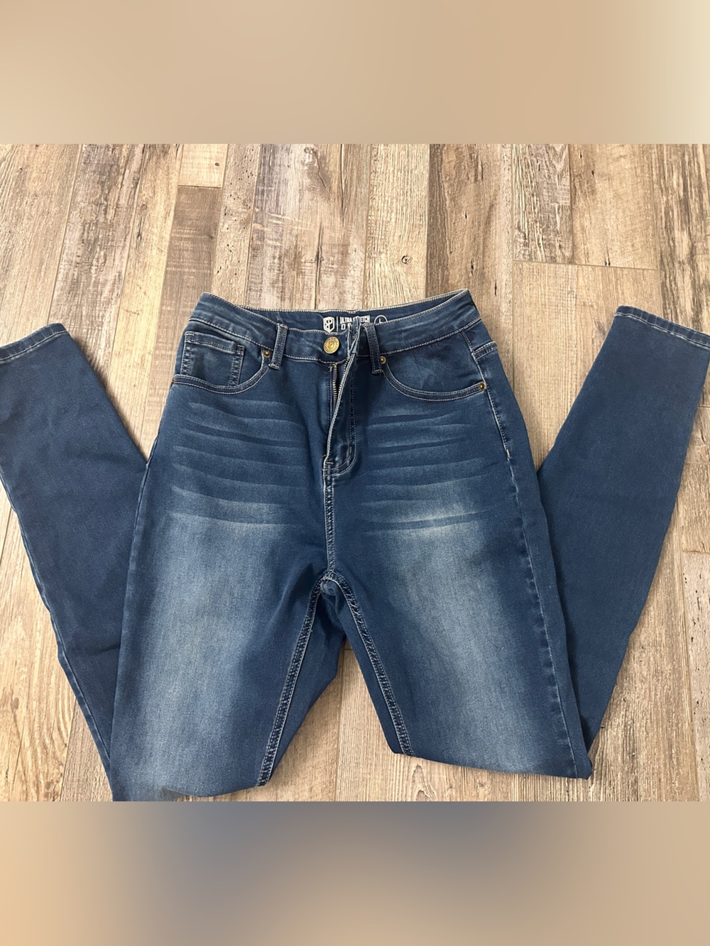 Born Primitive Women’s Skinny Jeans - Blue (L Tall)